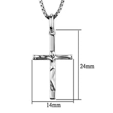 Load image into Gallery viewer, 3W847 - Rhodium Brass Chain Pendant with No Stone