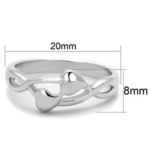 Load image into Gallery viewer, 3W859 - Rhodium Brass Ring with No Stone