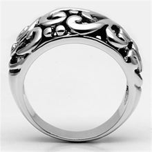 Load image into Gallery viewer, 3W052 - Rhodium Brass Ring with No Stone
