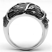 Load image into Gallery viewer, 3W064 - Rhodium Brass Ring with No Stone
