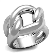Load image into Gallery viewer, 3W1074 - Rhodium Brass Ring with No Stone