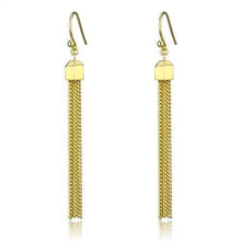 Load image into Gallery viewer, 3W1207 - Gold Brass Earrings with Top Grade Crystal  in Clear