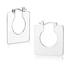 Load image into Gallery viewer, 3W1500 - Rhodium Brass Earrings with No Stone