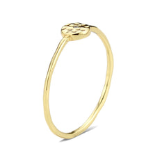 Load image into Gallery viewer, 3W1613 - Flash Gold Brass Ring with AAA Grade CZ in Clear