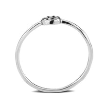 Load image into Gallery viewer, 3W1614 - Rhodium Brass Ring with AAA Grade CZ in Clear