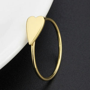 3W1617 - Flash Gold Brass Ring with No Stone in No Stone