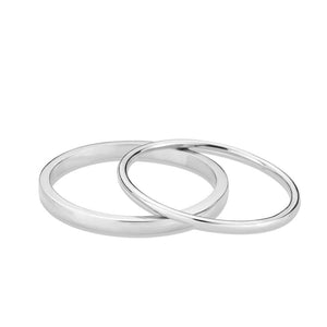 3W1625 - Rhodium Brass Ring with No Stone in No Stone