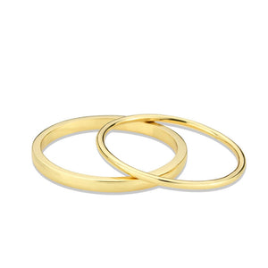 3W1626 - Flash Gold Brass Ring with No Stone in No Stone