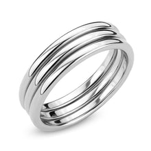 Load image into Gallery viewer, 3W1627 - Rhodium Brass Ring with No Stone in No Stone