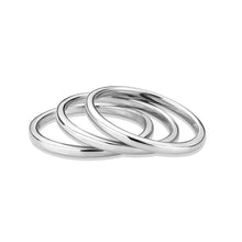 Load image into Gallery viewer, 3W1627 - Rhodium Brass Ring with No Stone in No Stone