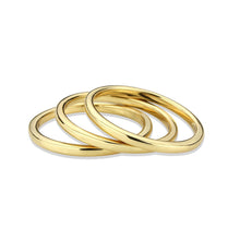 Load image into Gallery viewer, 3W1628 - Flash Gold Brass Ring with No Stone in No Stone