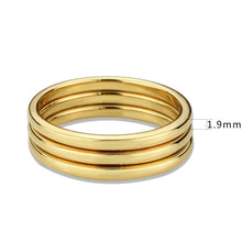 Load image into Gallery viewer, 3W1628 - Flash Gold Brass Ring with No Stone in No Stone