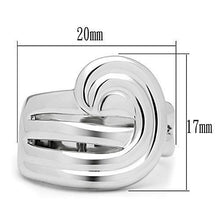 Load image into Gallery viewer, 3W165 - Rhodium Brass Ring with No Stone