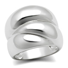 Load image into Gallery viewer, 3W166 - Rhodium Brass Ring with No Stone