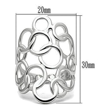 Load image into Gallery viewer, 3W170 - Rhodium Brass Ring with No Stone