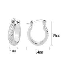 Load image into Gallery viewer, 3W1745 - Imitation Rhodium Brass Earring with NoStone in No Stone