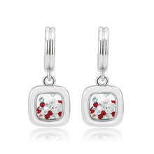 Load image into Gallery viewer, 3W1756 - Imitation Rhodium Brass Earring with AAA Grade CZ in MultiColor