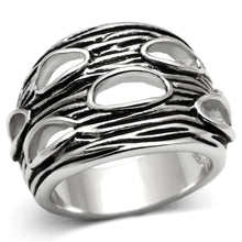 Load image into Gallery viewer, 3W188 - Rhodium Brass Ring with No Stone