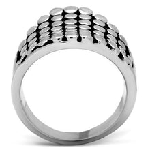 Load image into Gallery viewer, 3W194 - Rhodium Brass Ring with No Stone