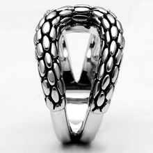 Load image into Gallery viewer, 3W202 - Rhodium Brass Ring with AAA Grade CZ  in Clear