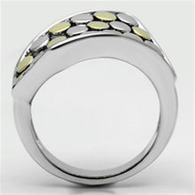 Load image into Gallery viewer, 3W249 - Reverse Two-Tone Brass Ring with No Stone