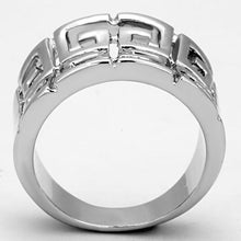Load image into Gallery viewer, 3W329 - Rhodium Brass Ring with No Stone
