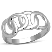 Load image into Gallery viewer, 3W783 - Rhodium Brass Ring with No Stone