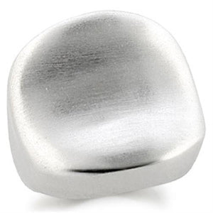 9W178 - Rhodium Brass Ring with No Stone