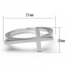 Load image into Gallery viewer, LO3978 - Rhodium Brass Ring with No Stone