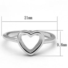 Load image into Gallery viewer, LO3986 Rhodium Brass Ring with No Stone in No Stone