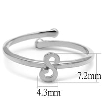 Load image into Gallery viewer, LO4013 - Rhodium Brass Ring with No Stone