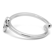 Load image into Gallery viewer, LO4033 - Rhodium Brass Ring with No Stone
