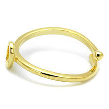Load image into Gallery viewer, LO4036 - Flash Gold Brass Ring with No Stone
