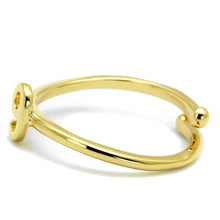 Load image into Gallery viewer, LO4038 - Flash Gold Brass Ring with No Stone