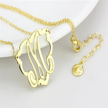 Load image into Gallery viewer, LO4688 - Flash Gold Brass Necklace with No Stone
