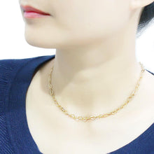 Load image into Gallery viewer, LO4696 Flash Gold Brass Necklace with No Stone in No Stone