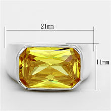 Load image into Gallery viewer, LOS674 - Silver 925 Sterling Silver Ring with AAA Grade CZ  in Topaz