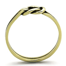 Load image into Gallery viewer, TK1239G - IP Gold(Ion Plating) Stainless Steel Ring with No Stone