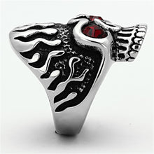 Load image into Gallery viewer, TK1354 High polished (no plating) Stainless Steel Ring with Top Grade Crystal in Siam