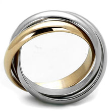 Load image into Gallery viewer, TK1670 - Two-Tone IP Rose Gold Stainless Steel Ring with No Stone