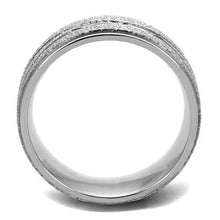 Load image into Gallery viewer, TK1671 - High polished (no plating) Stainless Steel Ring with No Stone