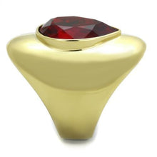 Load image into Gallery viewer, TK1836 - IP Gold(Ion Plating) Stainless Steel Ring with Top Grade Crystal  in Siam