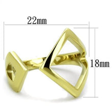 Load image into Gallery viewer, TK1903 - IP Gold(Ion Plating) Stainless Steel Ring with No Stone