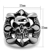 Load image into Gallery viewer, TK1930 - High polished (no plating) Stainless Steel Ring with No Stone