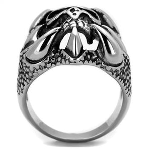 TK1930 - High polished (no plating) Stainless Steel Ring with No Stone