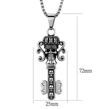 Load image into Gallery viewer, TK1984 - High polished (no plating) Stainless Steel Necklace with No Stone