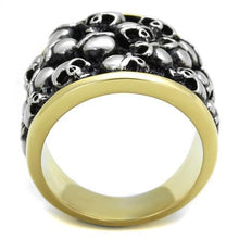 Load image into Gallery viewer, TK2057 - Two-Tone IP Gold (Ion Plating) Stainless Steel Ring with No Stone