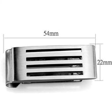 Load image into Gallery viewer, TK2074 - High polished (no plating) Stainless Steel Money clip with No Stone
