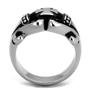 TK2141 - High polished (no plating) Stainless Steel Ring with No Stone