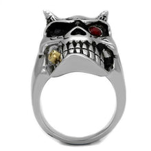 Load image into Gallery viewer, TK2244 - Two-Tone IP Gold (Ion Plating) Stainless Steel Ring with Top Grade Crystal  in Siam